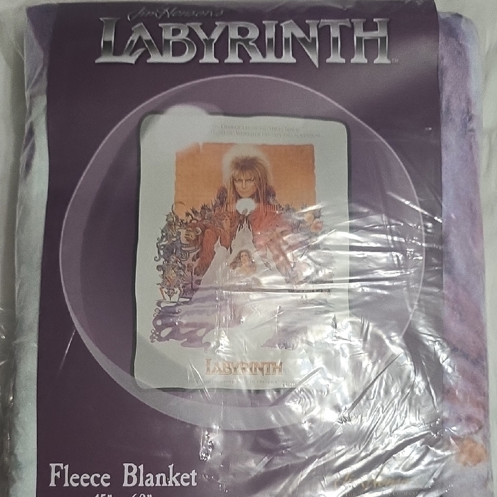 Labyrinth Fleece Blanket